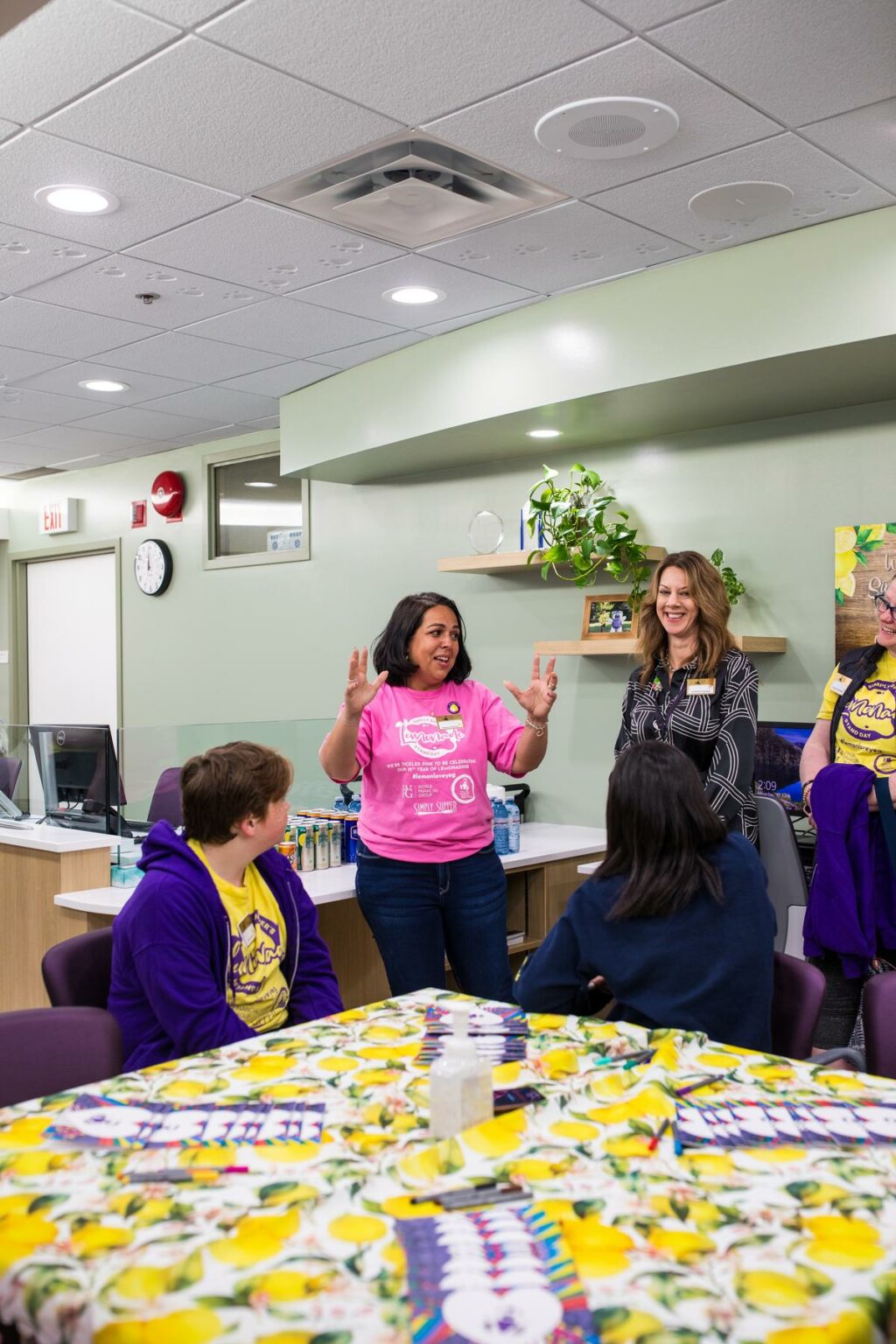 A Stollery family room filled with lemon love | Stollery Children's ...